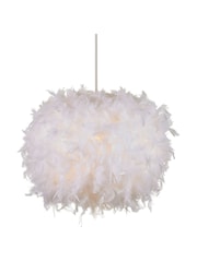 glow White Feather 50cm Shade - Image 5 of 5