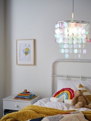 Glow Silver Iridescent Easy Fit Light Shade - Image 1 of 5