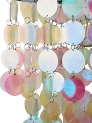 Glow Silver Iridescent Easy Fit Light Shade - Image 5 of 5