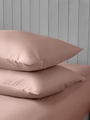 Silentnight Set of 2 Blush Pink Supersoft Pillowcases - Image 1 of 4