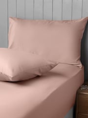 Silentnight Set of 2 Blush Pink Supersoft Pillowcases - Image 2 of 4