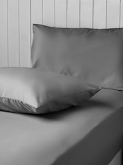Silentnight Set of 2 Charcoal Grey Supersoft Pillowcases - Image 2 of 4