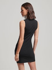 Superdry Studios Jersey Backstage Black Dress - Image 2 of 5