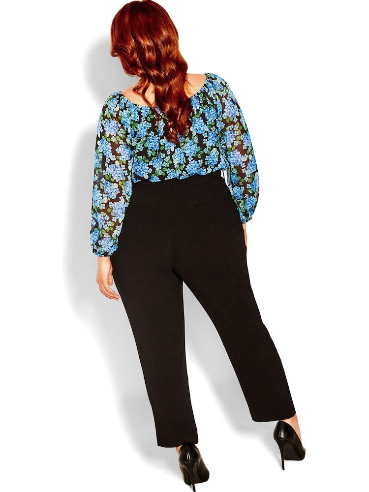 Зеленый топ City Chic Bay Bunc - Изображение 2 из 4