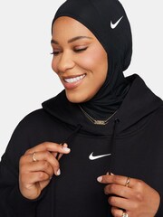 Schwarz - Nike Sportswear Phoenix Oversize-Hoodie mit Mini-Swoosh-Logo aus Fleece - Bild 10 von 15