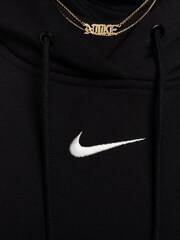 Schwarz - Nike Sportswear Phoenix Oversize-Hoodie mit Mini-Swoosh-Logo aus Fleece - Bild 13 von 15