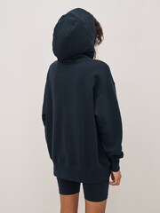 Schwarz - Nike Sportswear Phoenix Oversize-Hoodie mit Mini-Swoosh-Logo aus Fleece - Bild 3 von 15