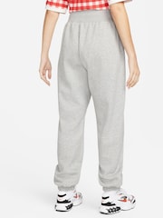 Nike Grey Oversized Mini Swoosh Joggers - Image 2 of 3
