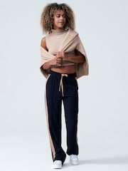 Nike Beige Mini Swoosh Oversized Mock Sweatshirt - Image 2 of 14