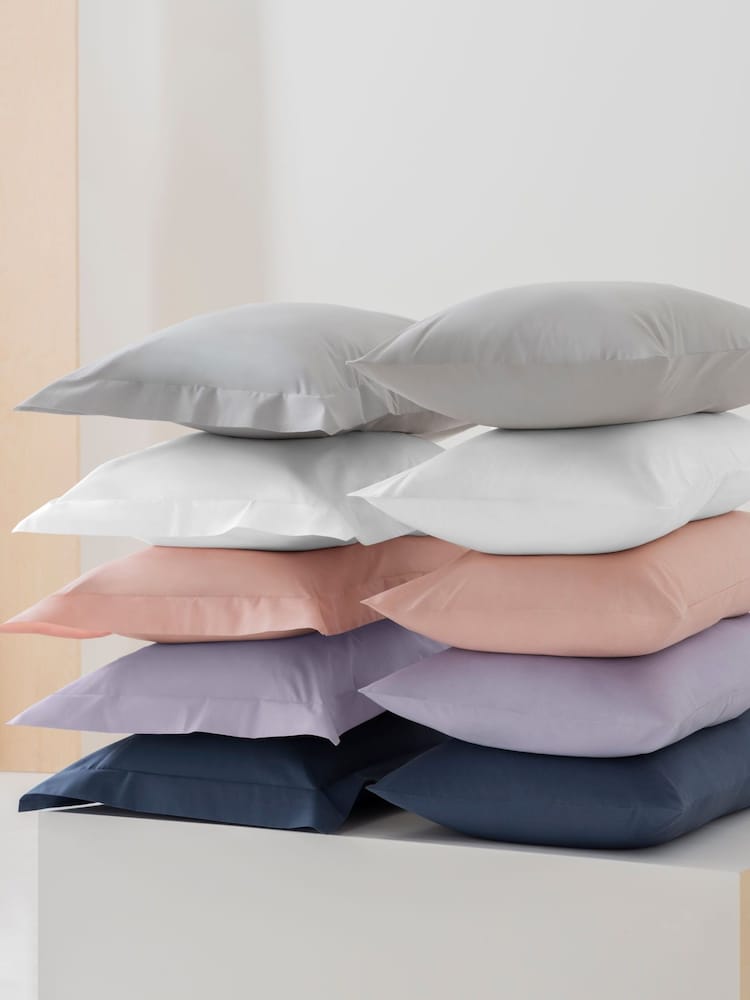 Natural Easy Care Polycotton Fitted Sheet - Image 4 of 5