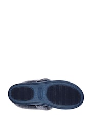 Skechers Blue Cosy Campfire Team Toasty Womens Slippers - Image 4 of 4