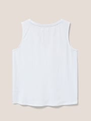 White Stuff White 100% Cotton Laila Vest - Image 6 of 6