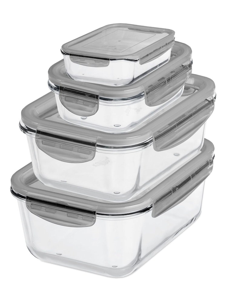 Orthex Clear GastroMax Glass Food XS, S, M And L Storage Set - Image 3 of 3