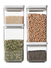 Brabantia Clear TASTY+ Stackable Square Canisters Set - Image 3 of 4