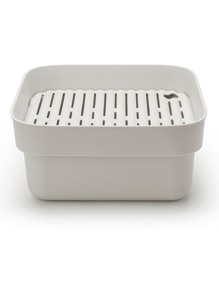 Brabantia Grey Washing Up Bowl With Drying Tray - Image 2 of 4
