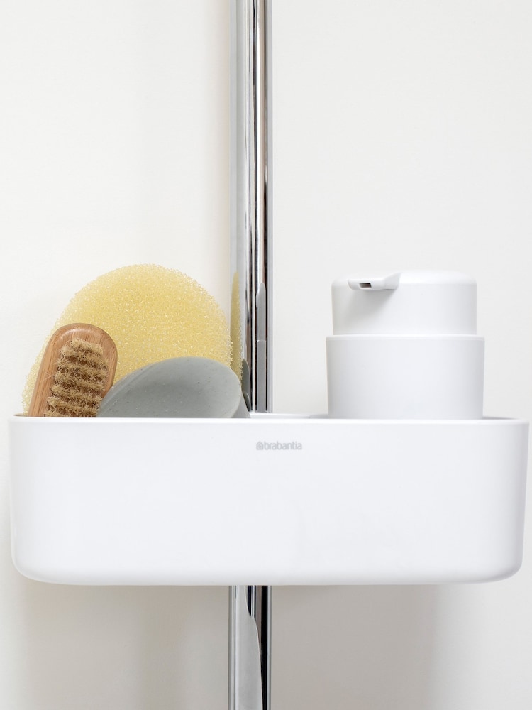 Brabantia White ReNew Shower Caddy - Image 1 of 4