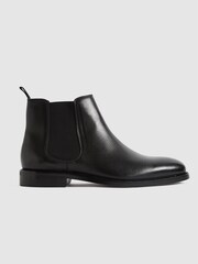 Reiss Black Tenor Chelsea Boots - Image 2 of 6