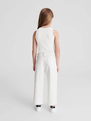 Reiss White Violet Jr Trim Detail Vest - Image 5 of 7