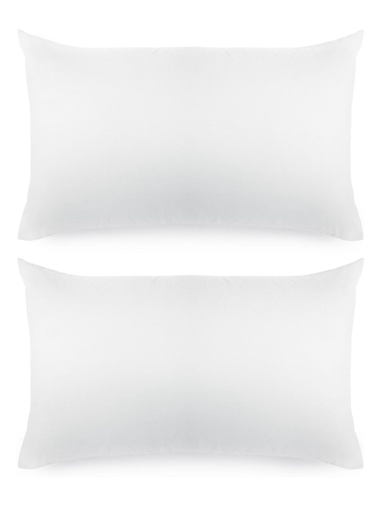 Silentnight White Pure 100% Cotton Pillowcases - Image 2 of 4