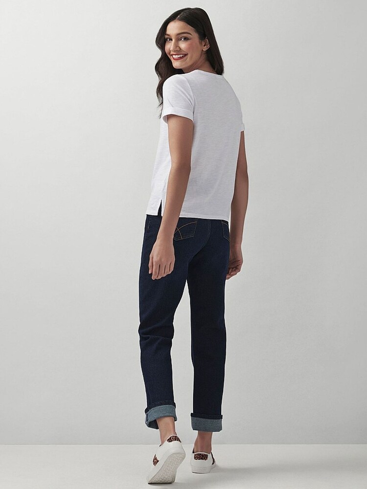 Crew Clothing Company Blue Girlfriend Jeans - Image 2 of 6