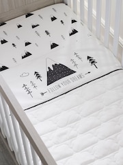 Ickle Bubba Black The Mono Mountains Collection Quilt - Image 1 of 2