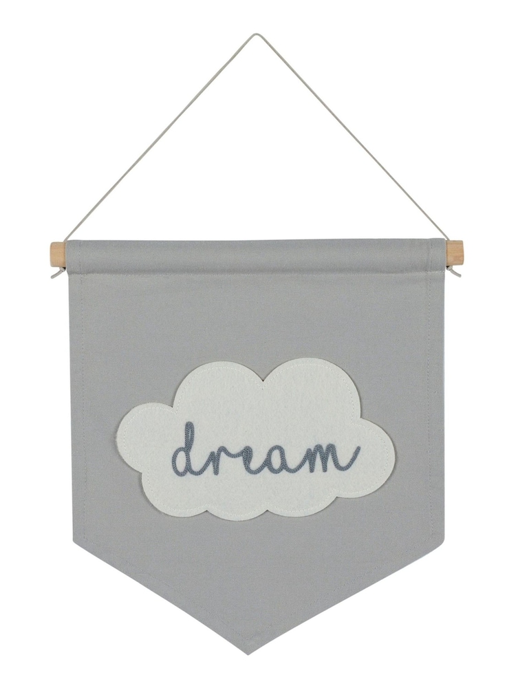 Ickle Bubba 2 Pack Grey The Cosmic Aura Collection 100% Cotton Wall Art - Image 2 of 3