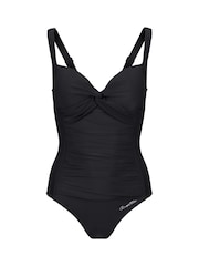 Regatta Dark Black Womens Sakari Tummy Control Costume Swimsuit - Image 5 of 8