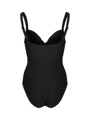 Regatta Dark Black Womens Sakari Tummy Control Costume Swimsuit - Image 6 of 8