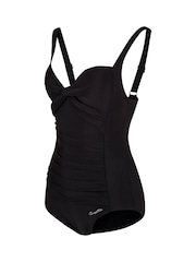 Regatta Dark Black Womens Sakari Tummy Control Costume Swimsuit - Image 7 of 8