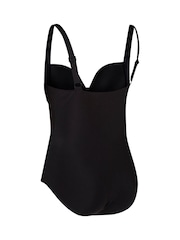 Regatta Dark Black Womens Sakari Tummy Control Costume Swimsuit - Image 8 of 8