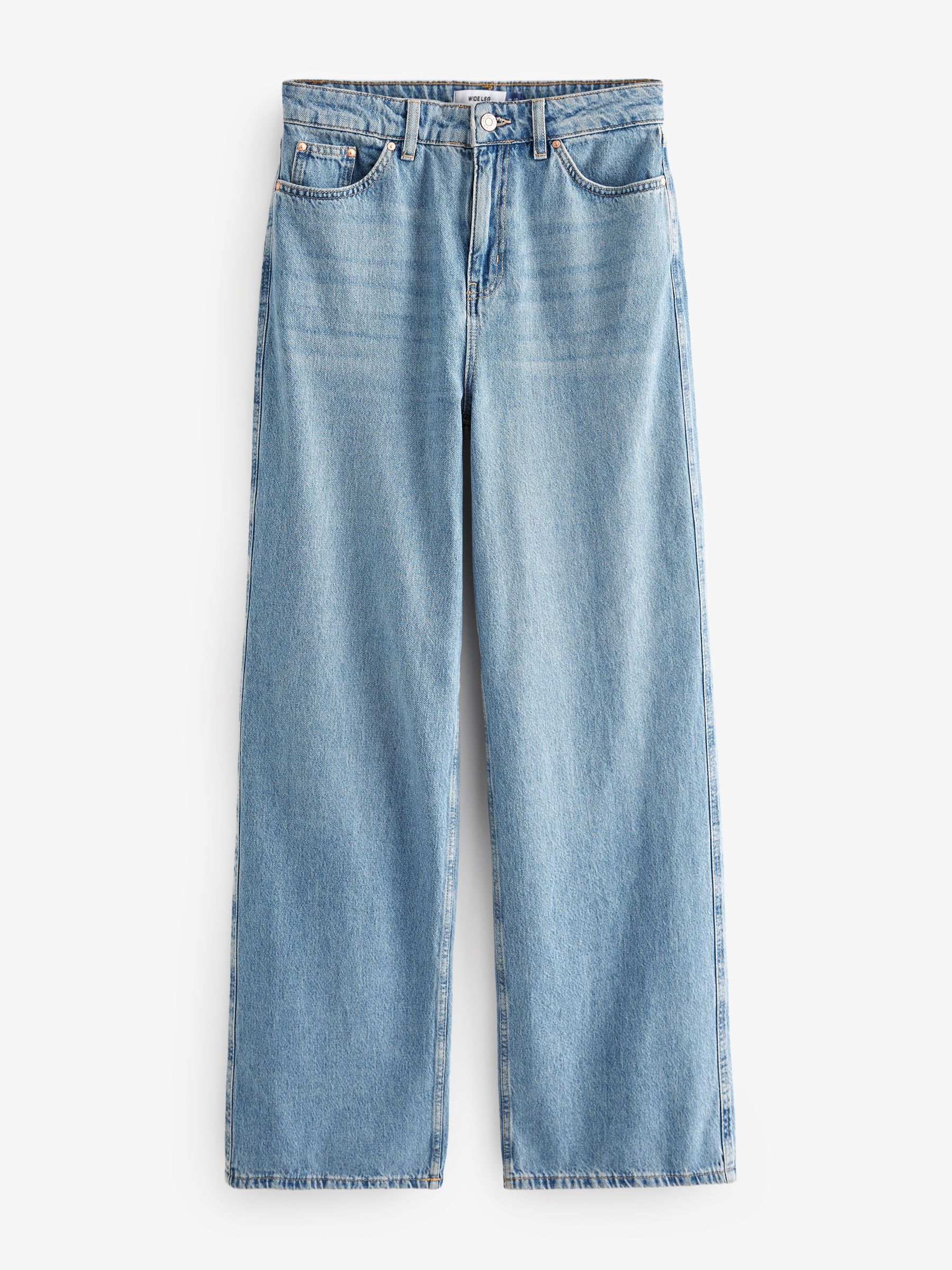 [送料込] mid-blue VTG cut wide denim J204_MID CIRCLE Tapered 12.5oz African Cotton Vintage