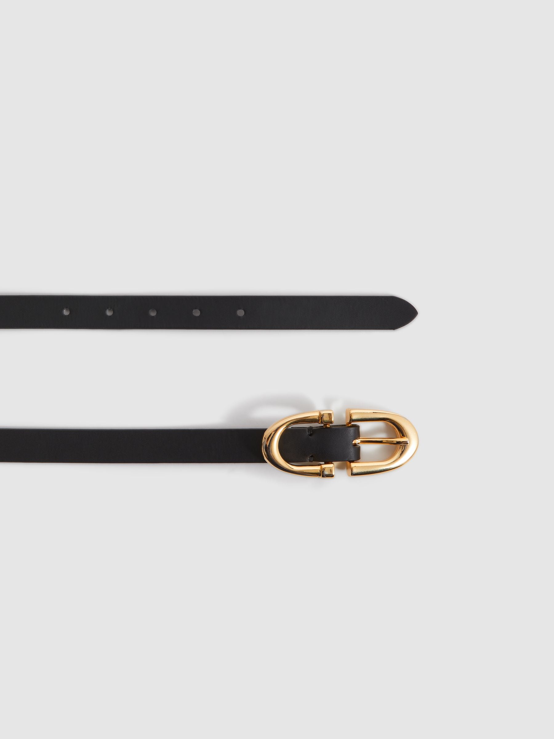 Buy Reiss Black Bailey Horseshoe Belt from Next USA