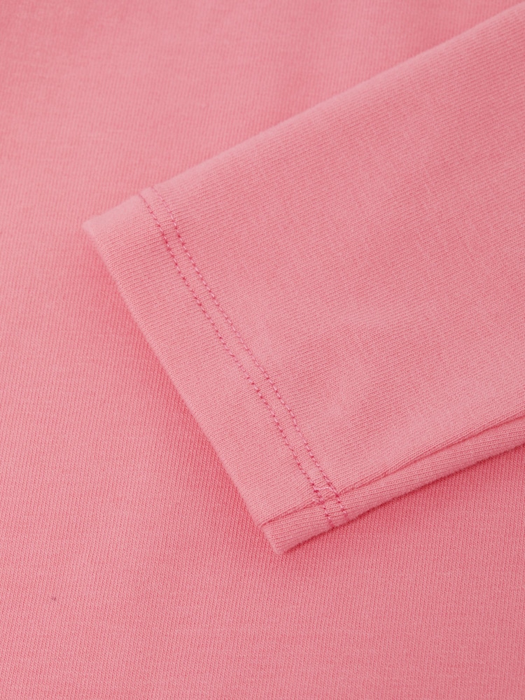 Reiss Pink Mai Mai Junior Long Sleeve Crew Neck T-Shirt - Image 5 of 5