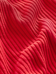 Red Bandeau Knit Top - Image 5 of 6