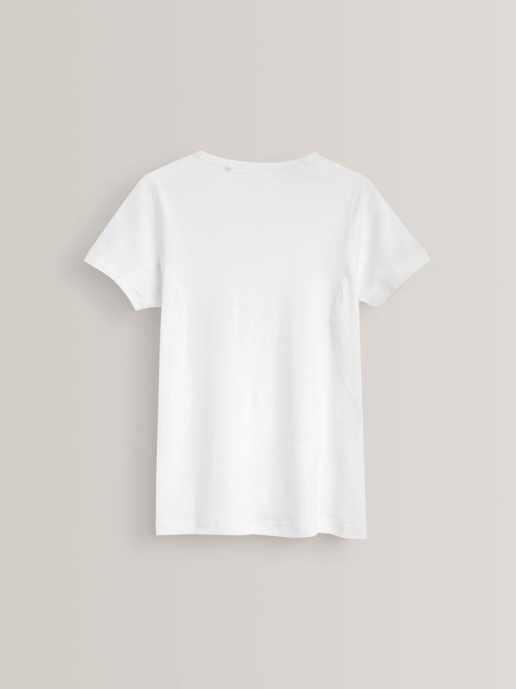 Bela - Kind To Skin kratek rokav; s kratkimi rokavi Tops 2 Pack (9mths-12yrs) - Slika 2 iz 2