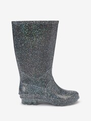 Silver Glitter Wellies - Image 1 of 4