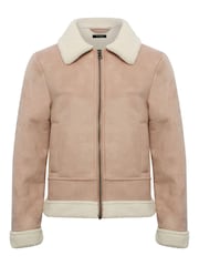 Kylie Natural Teen Aviator Coat - Image 1 of 1