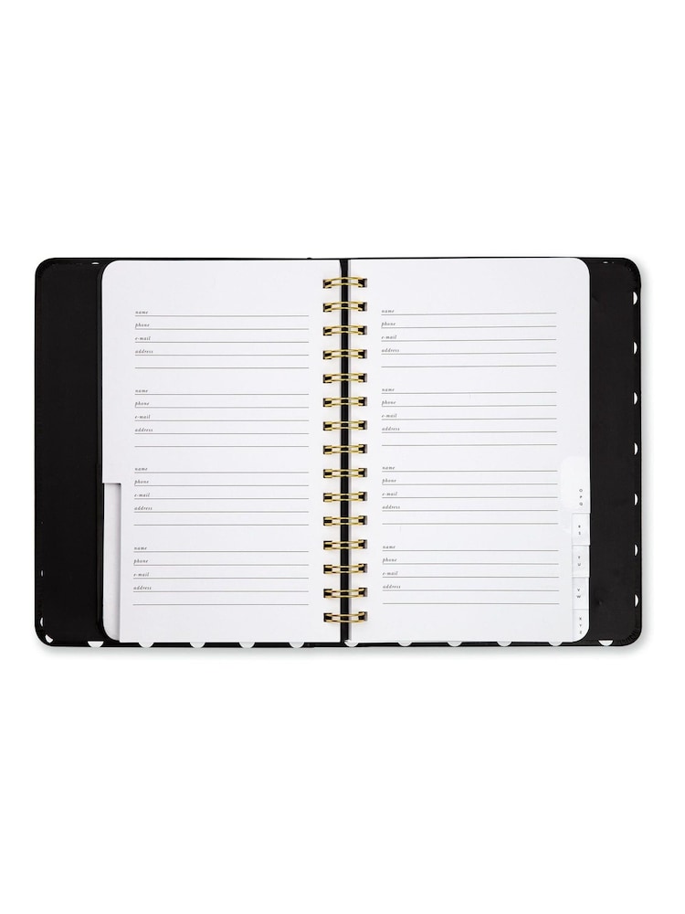 kate spade new york Black Spade Dot Address Book - Image 3 of 3