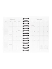 kate spade new york Black Spade Dot 17-Month Medium Spiral Planner - Image 4 of 5