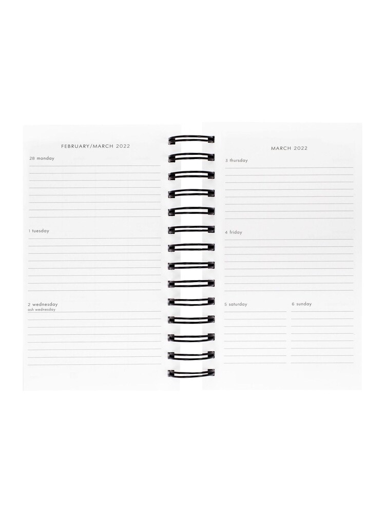 kate spade new york Black Spade Dot 17-Month Medium Spiral Planner - Image 5 of 5