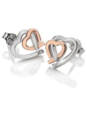 Hot Diamonds Silver Tone Warm Heart Accents Earrings - Image 1 of 3