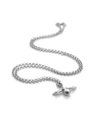 Hot Diamonds Silver Tone Natural Bee Pendant Necklace - Image 1 of 3