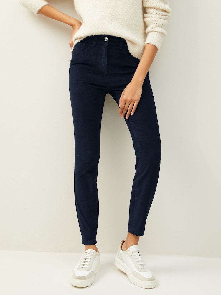 Marineblau - Cord Trousers - Bild 1 von 6