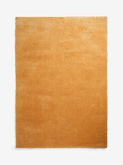Ochre Yellow Super Softy Rug - Image 5 of 7