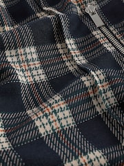 Navy Blue Ponte Zip Detail Leggings - Image 7 of 7
