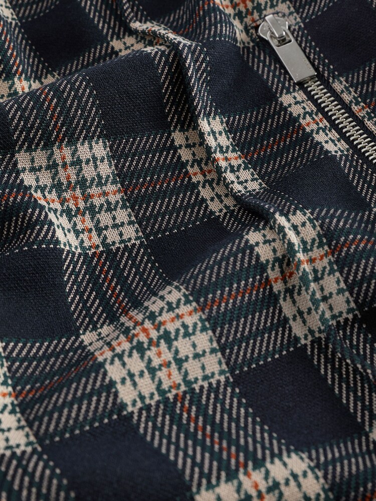Navy Blue Ponte Zip Detail Leggings - Image 7 of 7 Navy Blue Ponte Zip Detail Leggings - Image 7 of 7