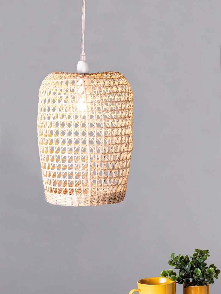 BHS Natural Woven Rattan Shade - Image 1 of 3
