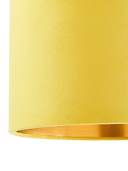 BHS Yellow 30cm Velvet Shade - Image 3 of 5