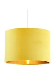 BHS Yellow 30cm Velvet Shade - Image 5 of 5