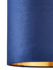 BHS Blue 30cm Velvet Shade - Image 4 of 4